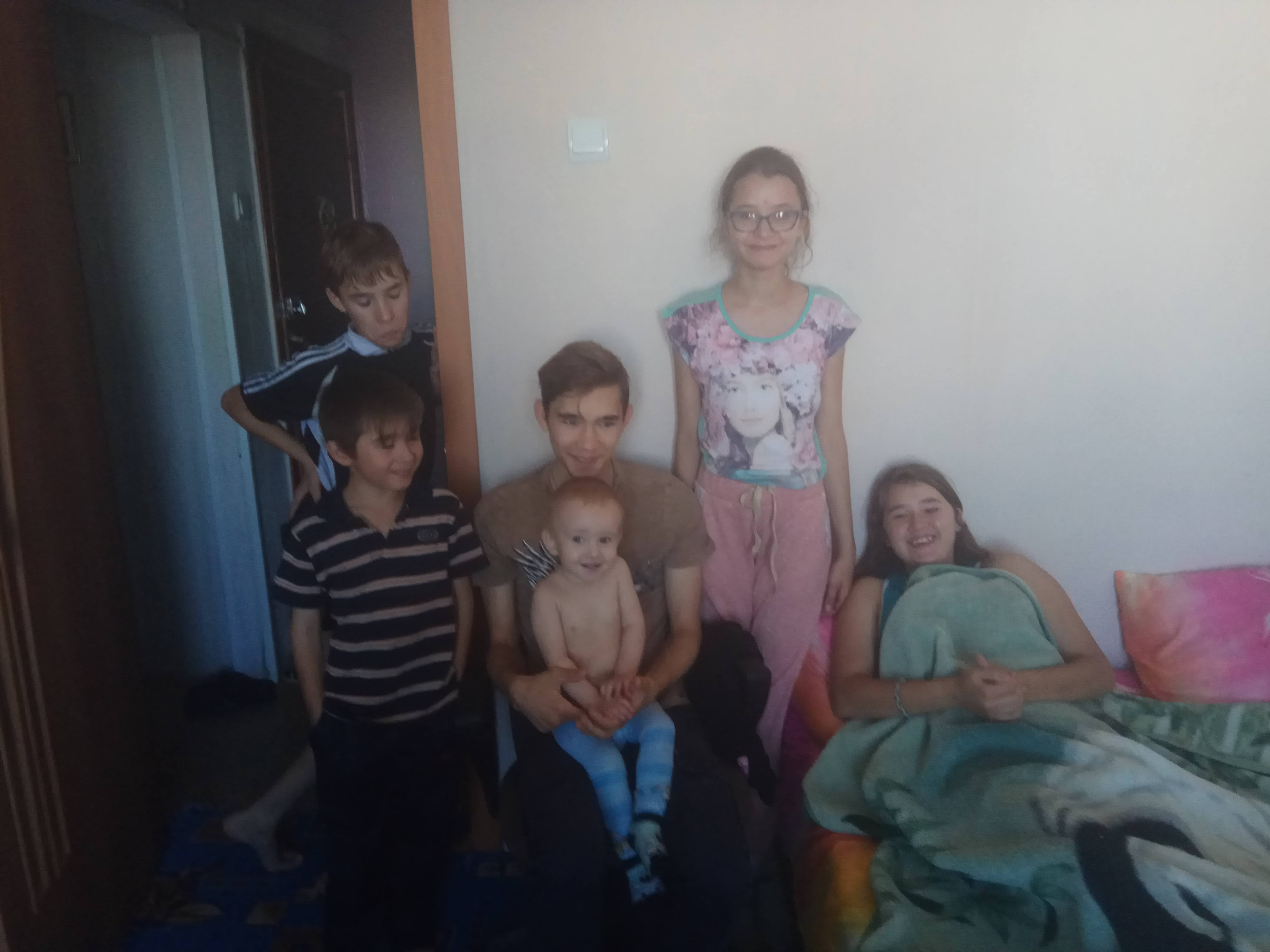 Многодетная мама.