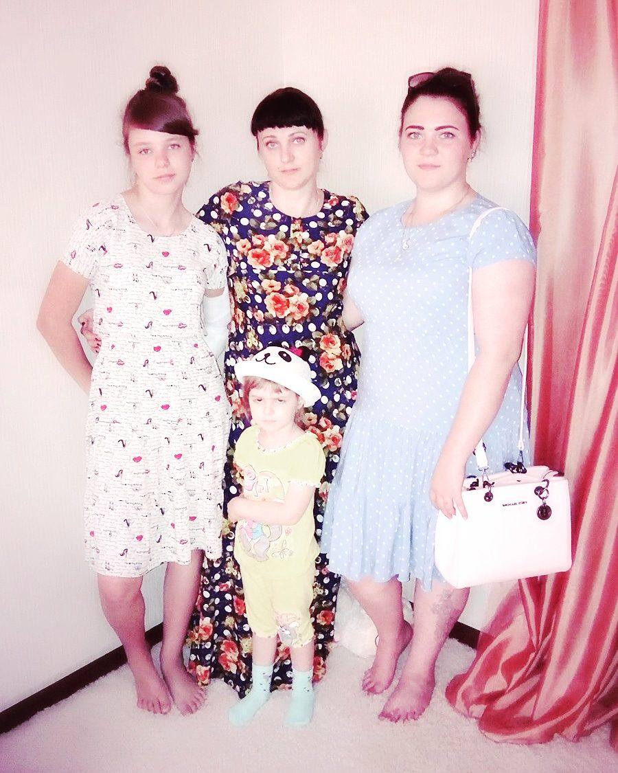 Русские с тремя детьми переехали в Грозный