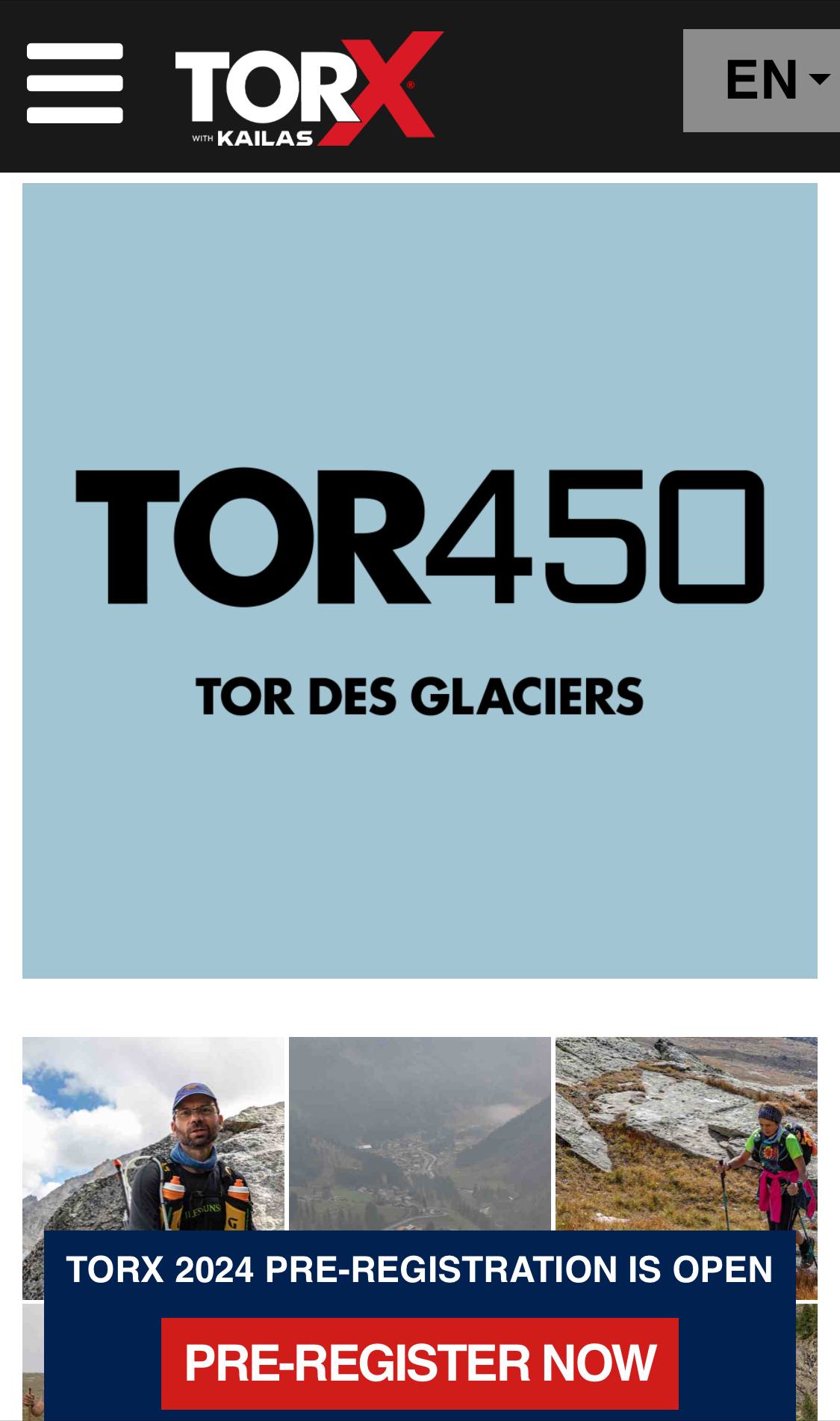 Хочу пробежать гонку Tor Des Glaciers 450