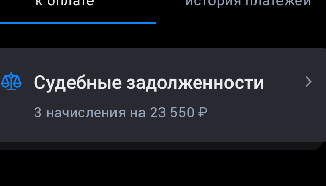 Выплата займов долгов получение в/у
