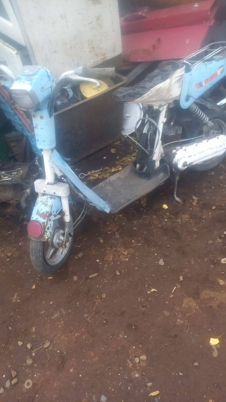 Моя мечта отреставрировать редкий японский скутер