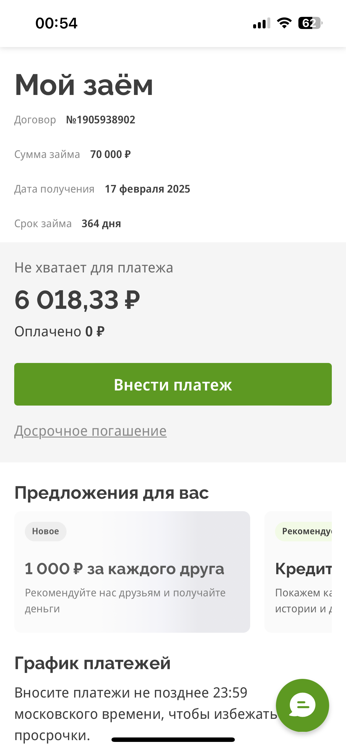Здравствуйте, молодой человек набрал на меня займы