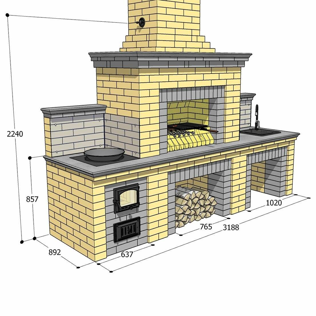 Барбекю комплекс
