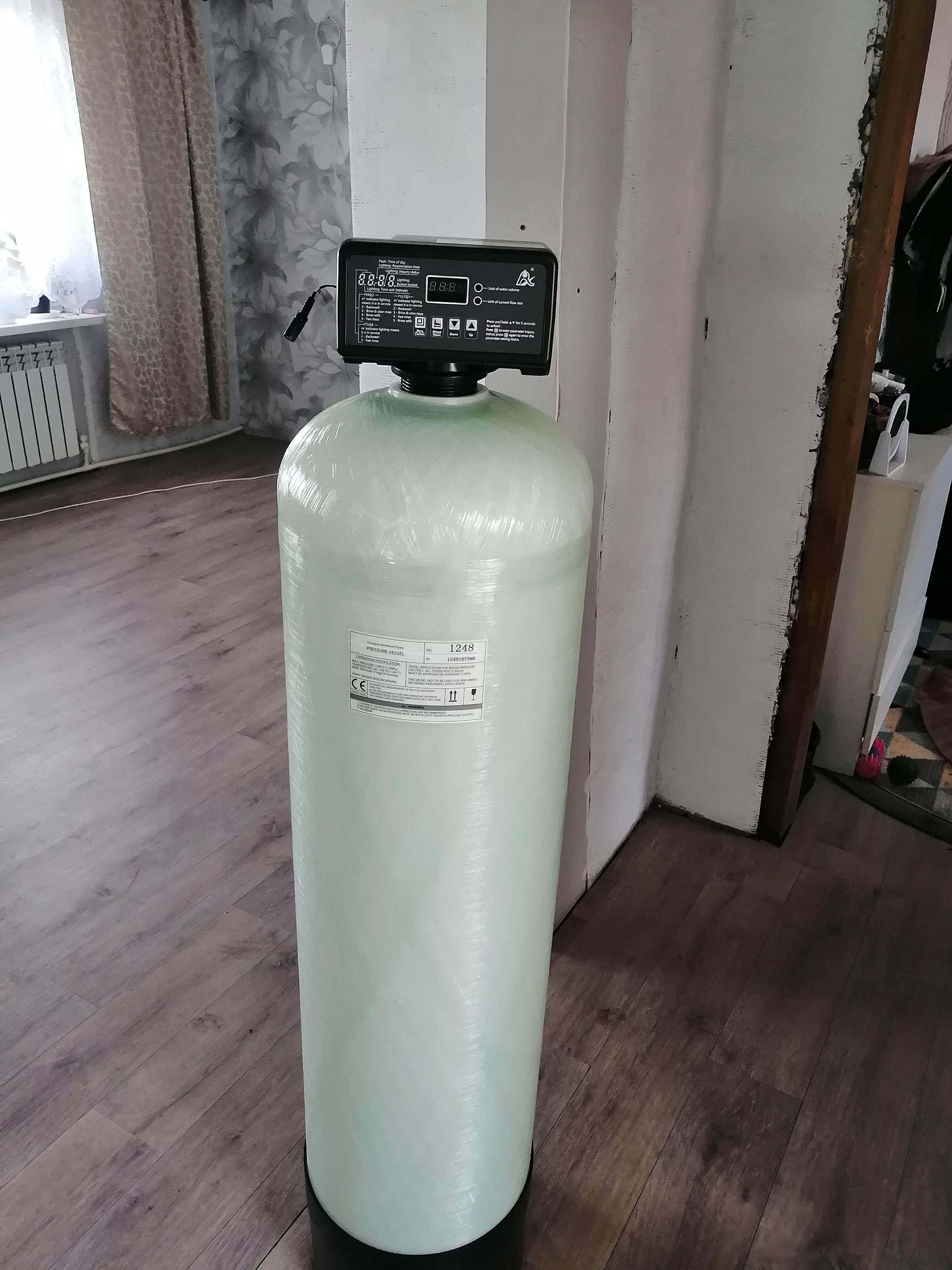 На клапан симтемы чистки воды