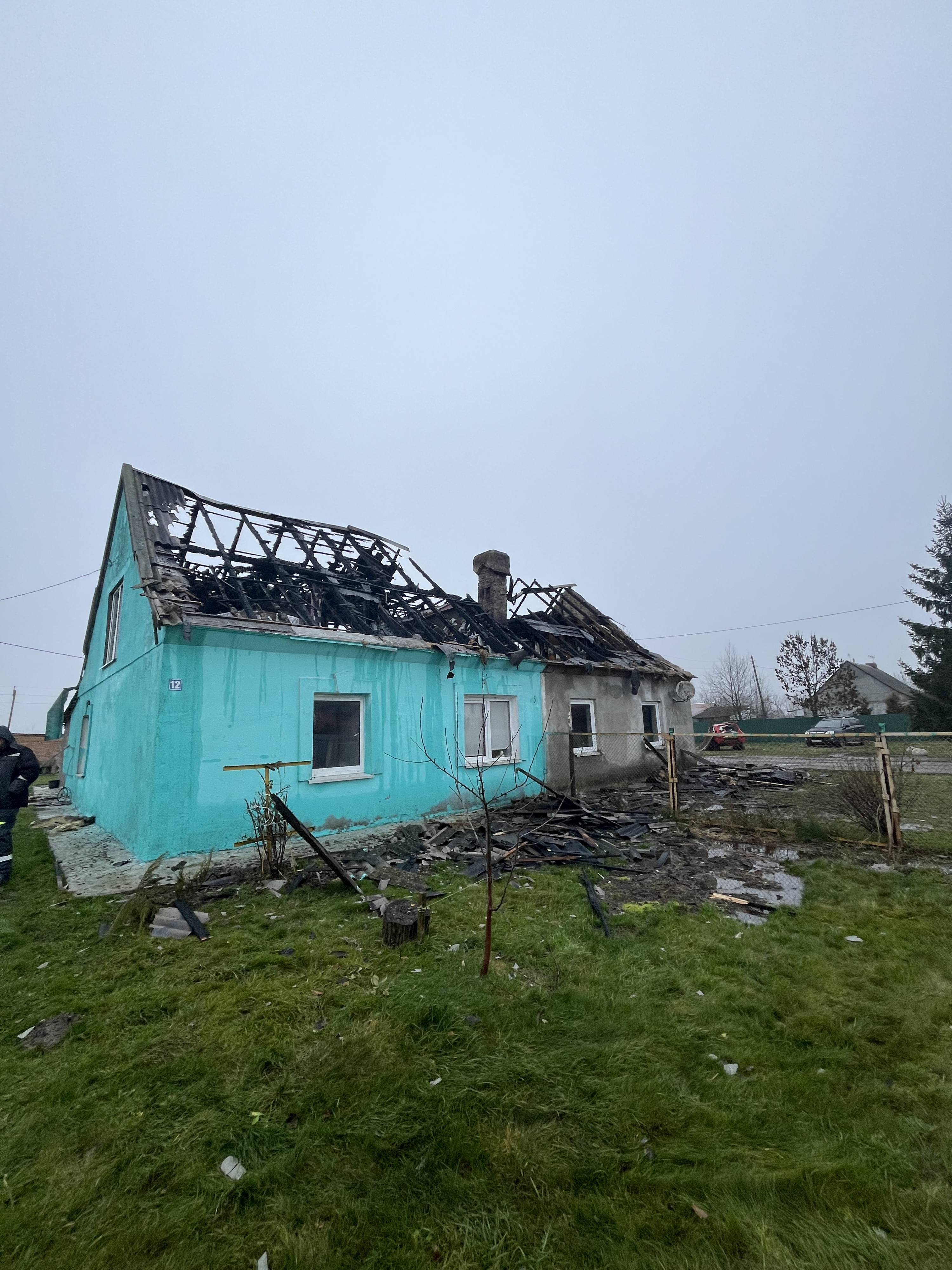 Сгорел дом, нужны деньги на съем квартиры.