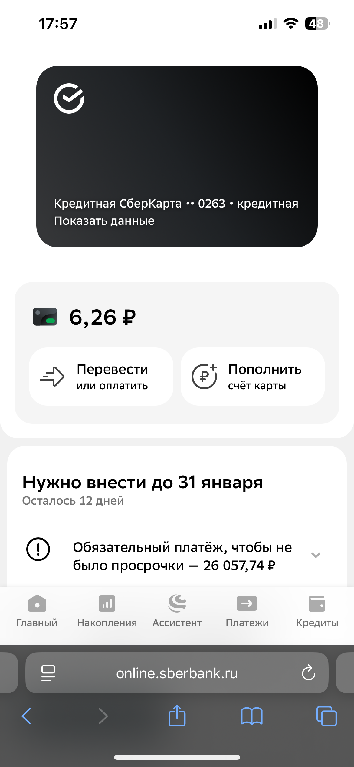 Помогите не хватает на оплату кредита