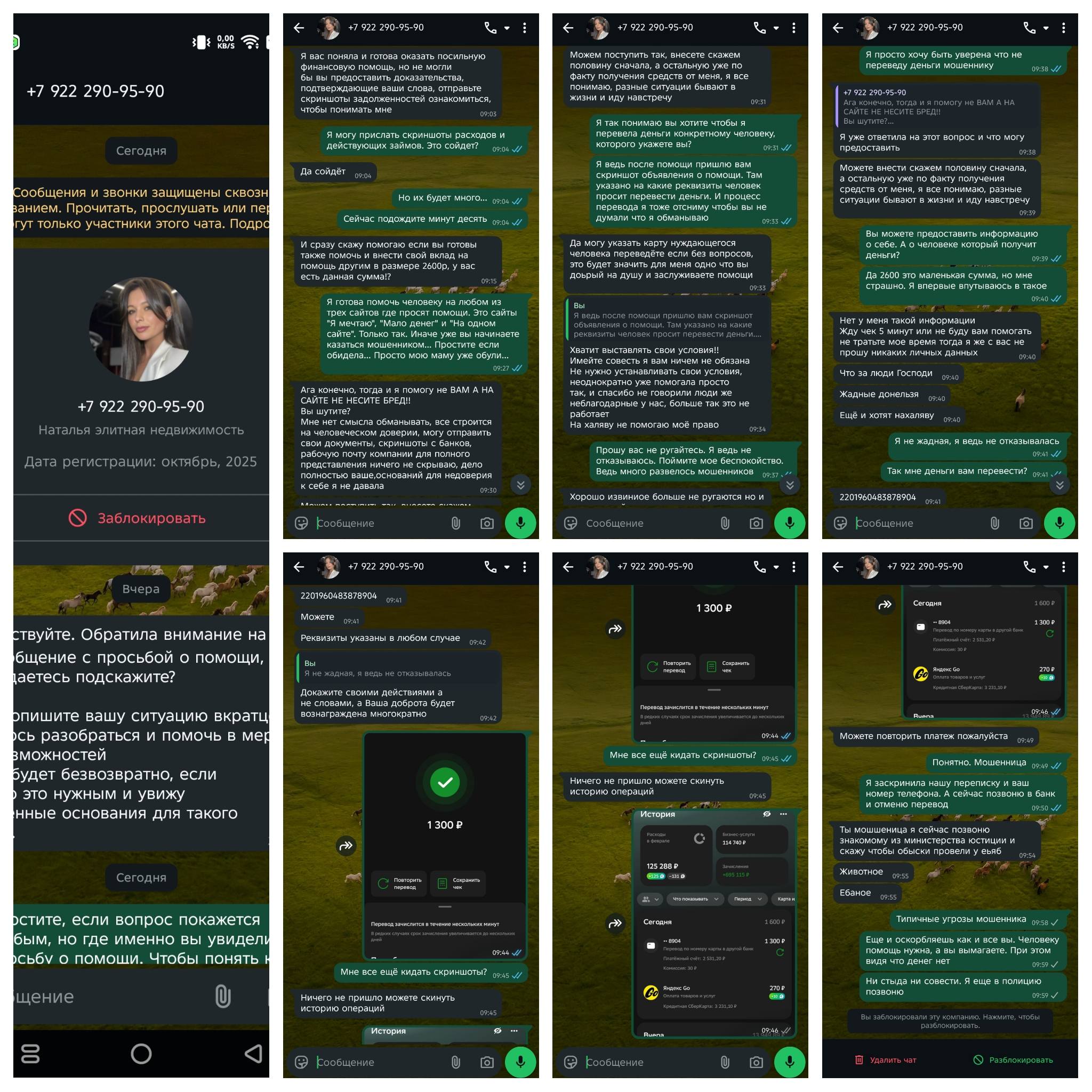 Остерегайтесь мошенницы!