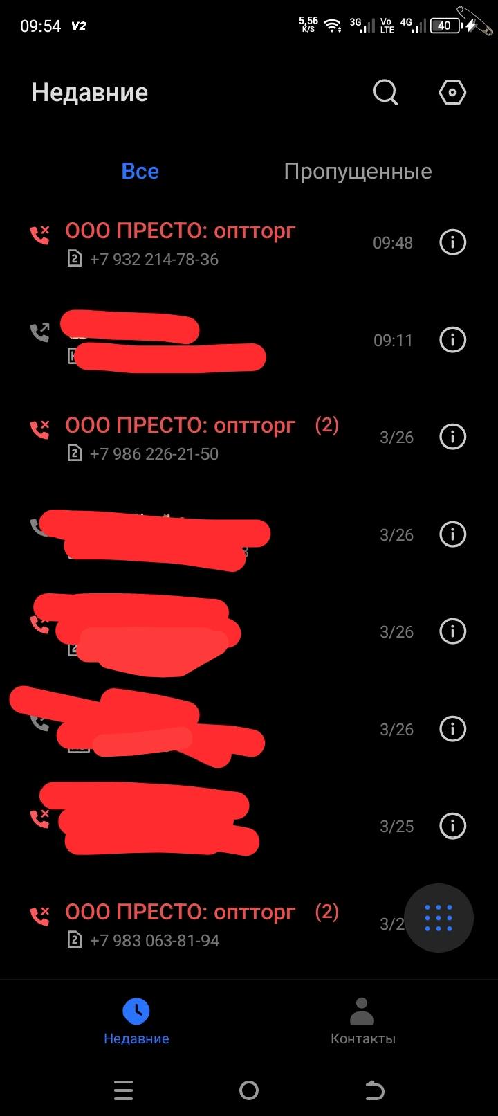 Названивают с разных номеров, чтобы вернула деньги