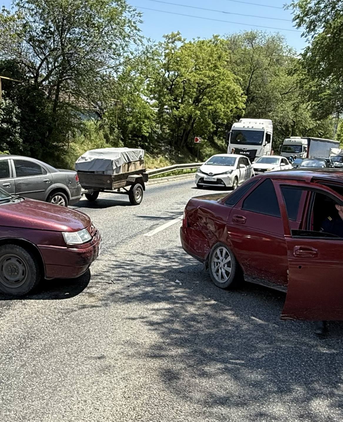 Попала в аварию 🙏🏻