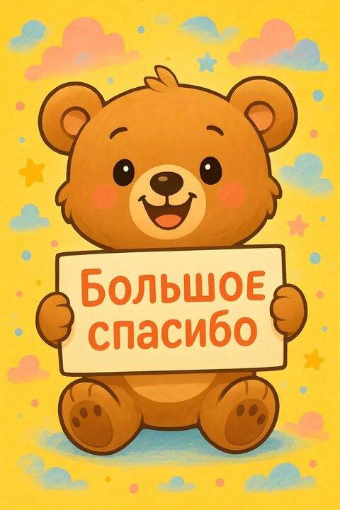 Спасибо большое за помощь, я уехала домой вчера!